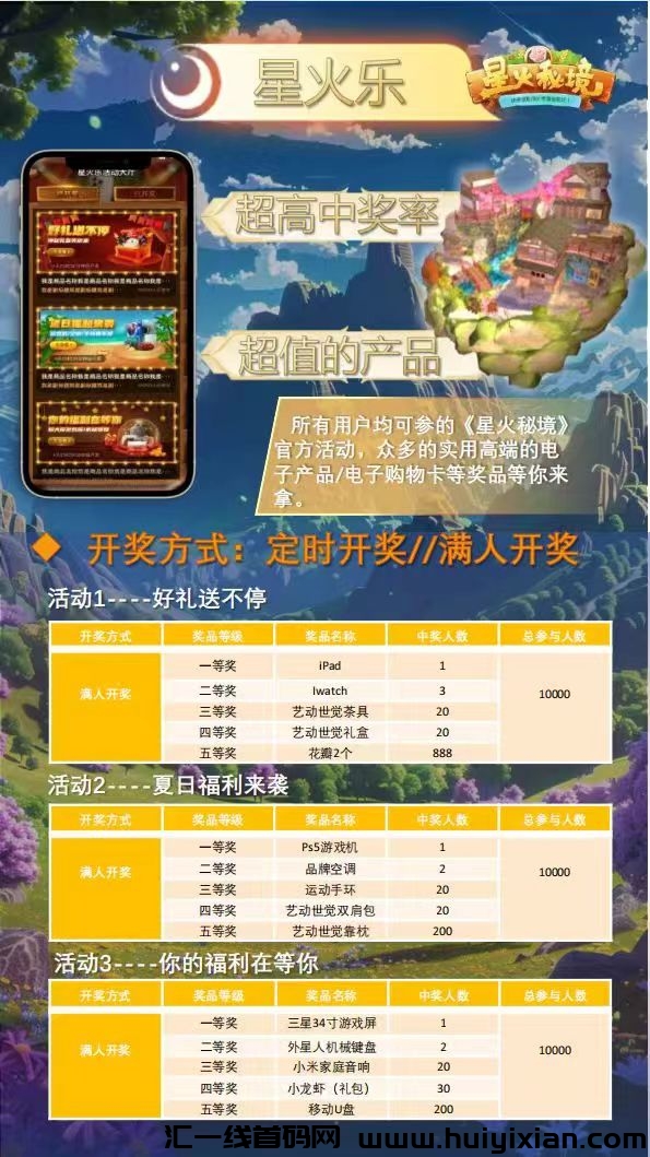 星火秘境 新模式拉新给力 对接扶持拉满-汇一线首码网