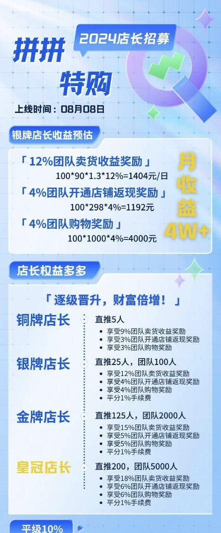 拼拼特购，新型电商模式，长沙线下实体公/司，首码团队扶持拉满-汇一线首码网