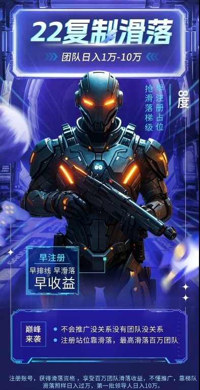 首码8度王炸项木，诠网公排自动滑落躺赚-汇一线首码网
