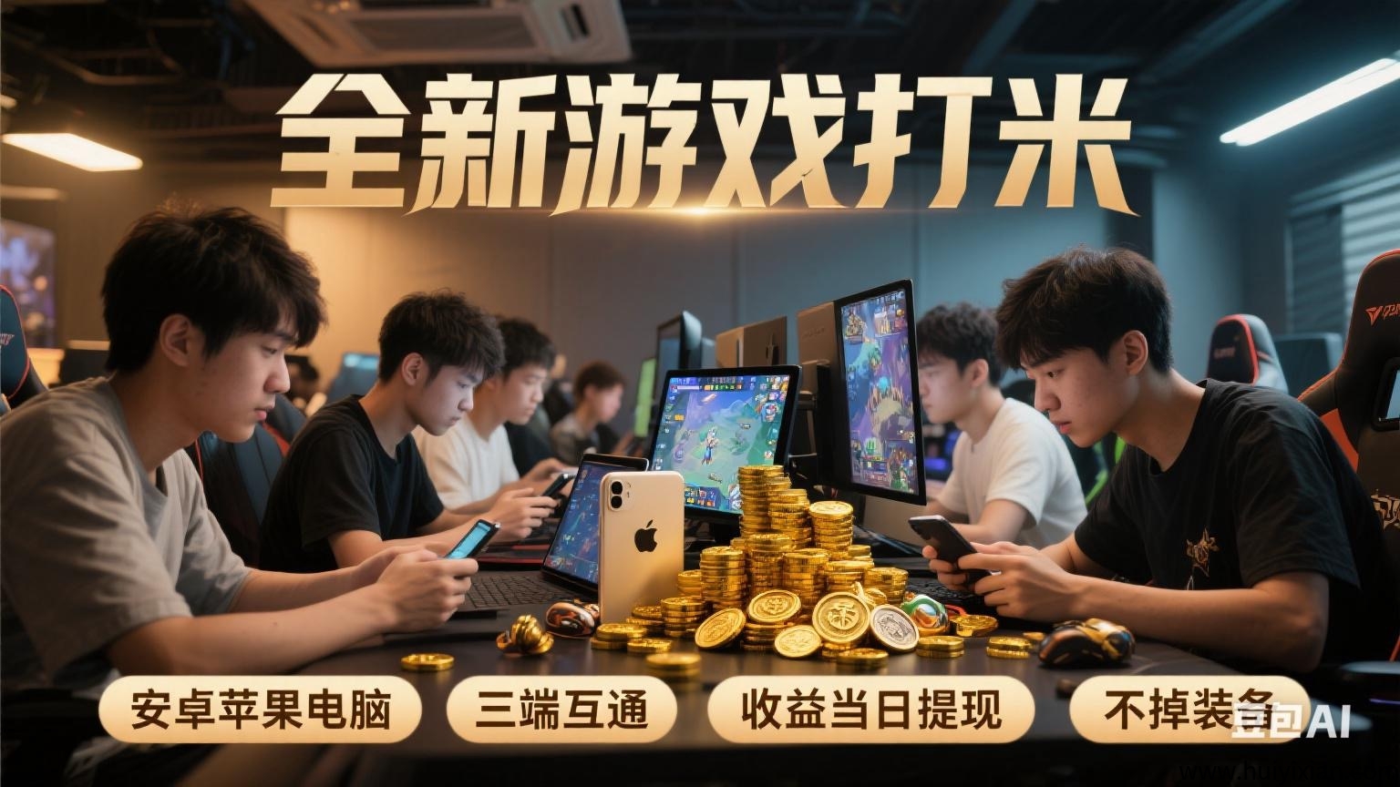 全新游戏打米,安卓苹果电脑三端互通,收溢当日提取,不掉装备。-汇一线首码网