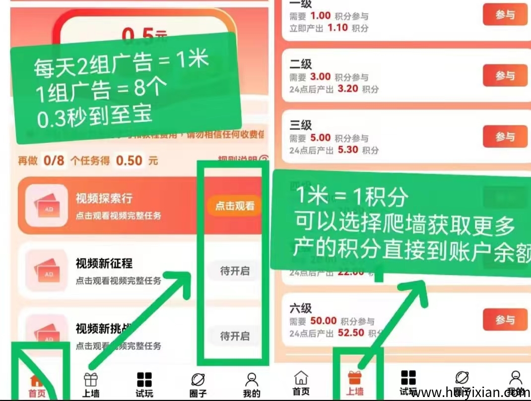 首码闲玩共享，保底+每天看两组广告保底1米，不养机，固定收溢-汇一线首码网