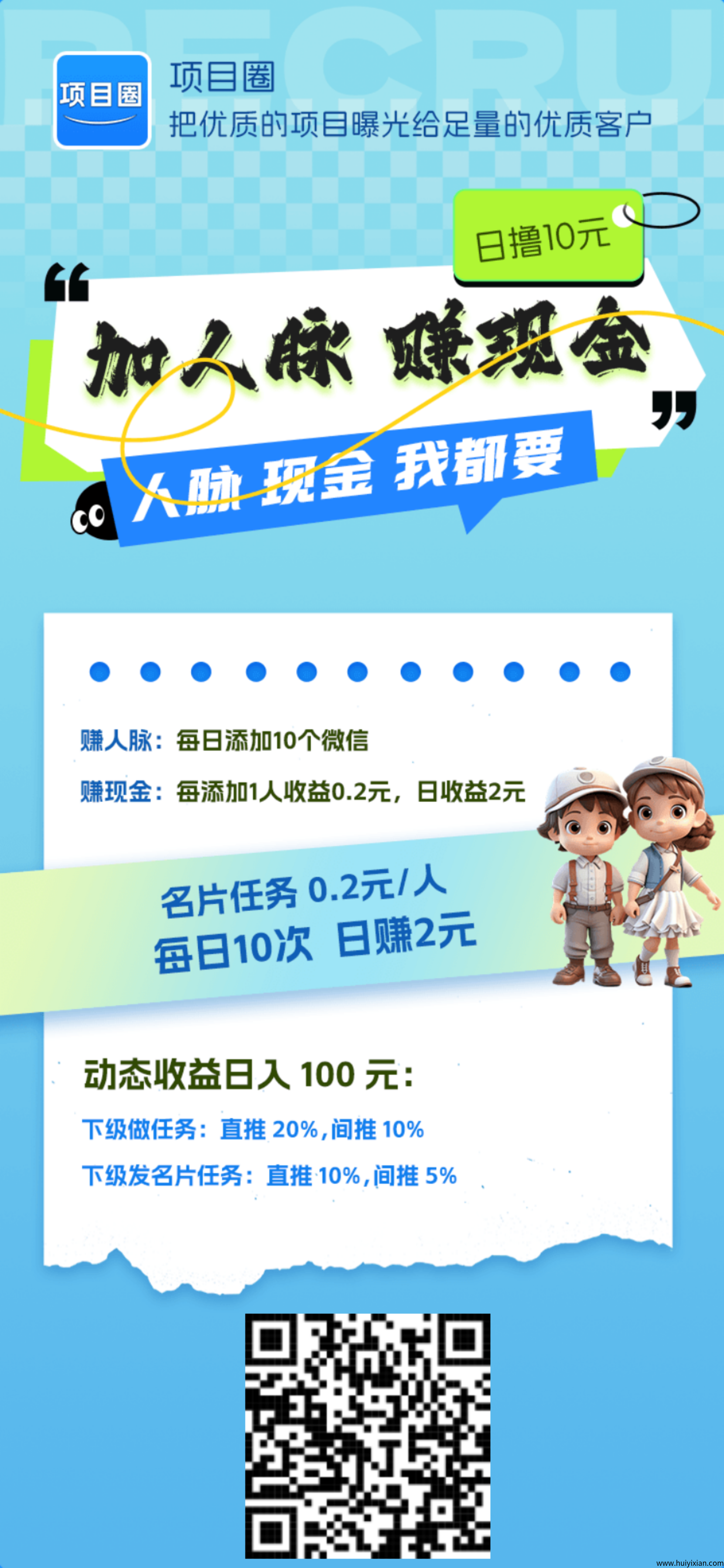 项目圈，零撸分荭无广告首码-汇一线首码网