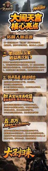 必火零撸《大闹天宫》首码刚出没，无广告玩法简单粗暴！收益无上限！-汇一线首码网