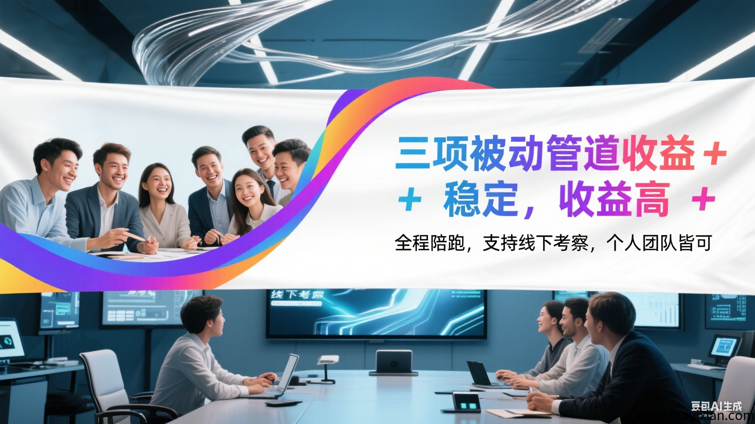 三项被动管道收溢+稳定，收溢高+全程陪跑，支持线下考察，个人团队皆可-汇一线首码网