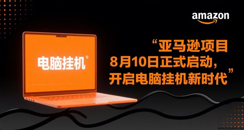 亚马逊褂机项目：8月10日，开启躺赚新赛道！-汇一线首码网